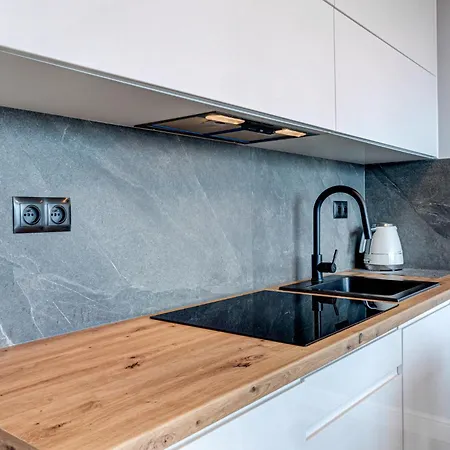 Hanza Tower Swimming Pool & 18 Floor Great View Apartmán Štetín