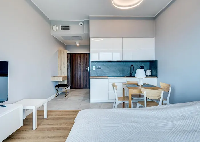 Hanza Tower Swimming Pool & 18 Floor Great View Апартаменты Щецин