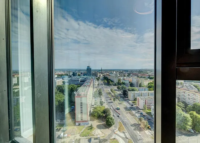 Hanza Tower Swimming Pool & 18 Floor Great View Щецин