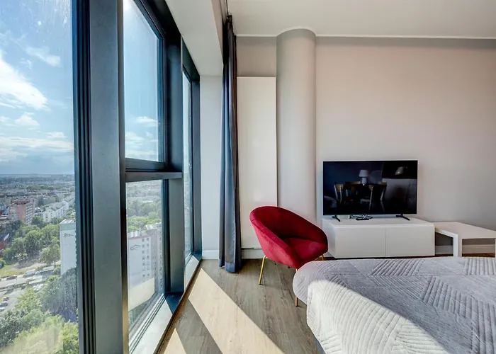 Hanza Tower Swimming Pool & 18 Floor Great View Szczecin