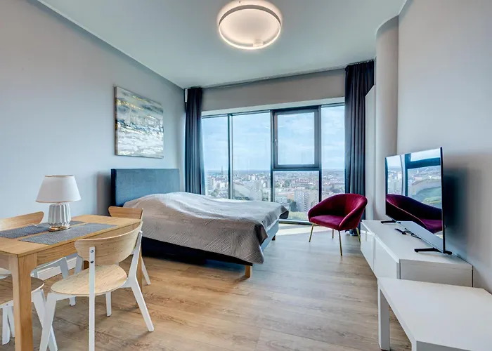 Appartement Hanza Tower Swimming Pool & 18 Floor Great View *