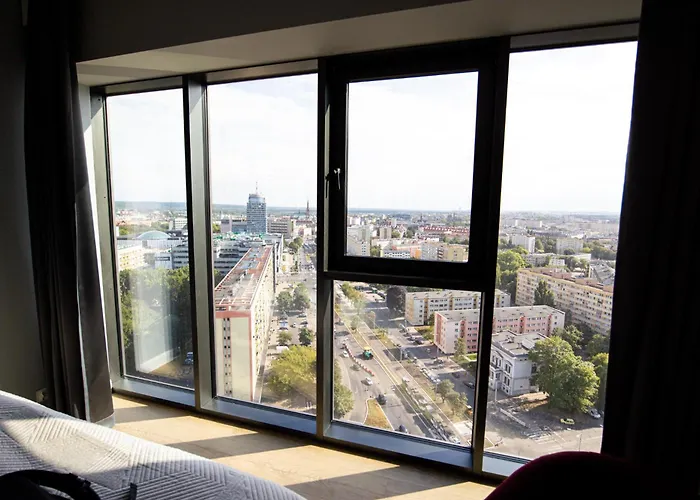 Hanza Tower Swimming Pool & 18 Floor Great View Szczecin